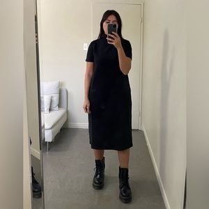 NEW ZARA BASIC TURTLE NECK DRESS